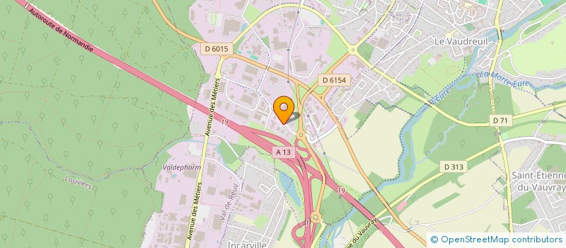 localisation de l'entreprise SIE - SOCIETE INTERIM EUROPEEN à VAL-DE-REUIL