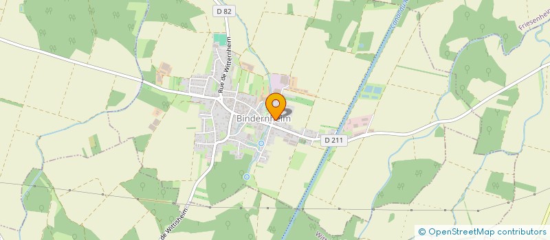 localisation de l'entreprise SIE SYSTEME  BINDERNHEIM