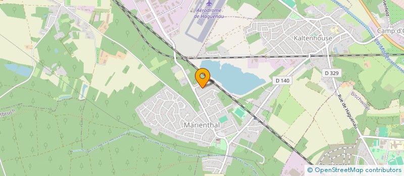 localisation de l'entreprise SIEAM  HAGUENAU