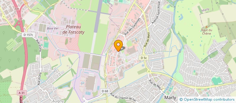 localisation de l'entreprise SIEB ENVIRONNEMENT  MARLY