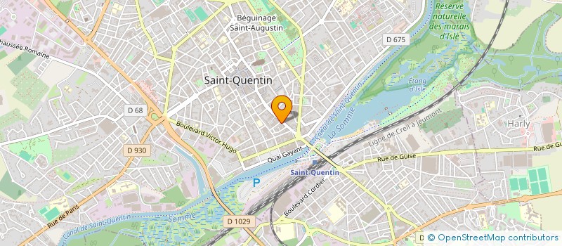 localisation de l'entreprise SIECA - PROTECTION DU PATRIMOINE à SAINT-QUENTIN