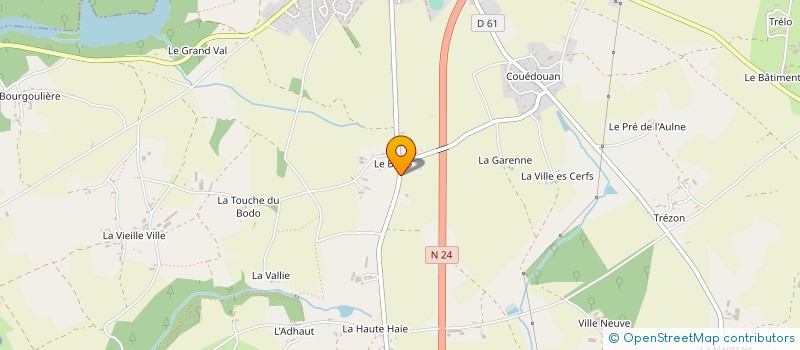 localisation de l'entreprise SIED à ERQUY