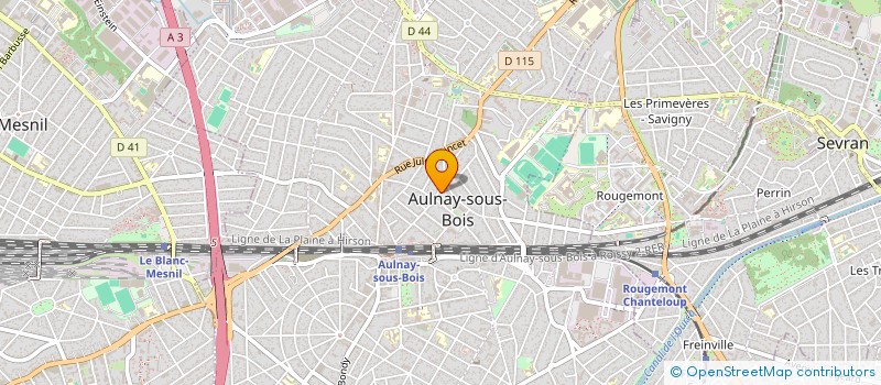 localisation de l'entreprise SIEGE TRADITIONNEL à AULNAY SOUS BOIS