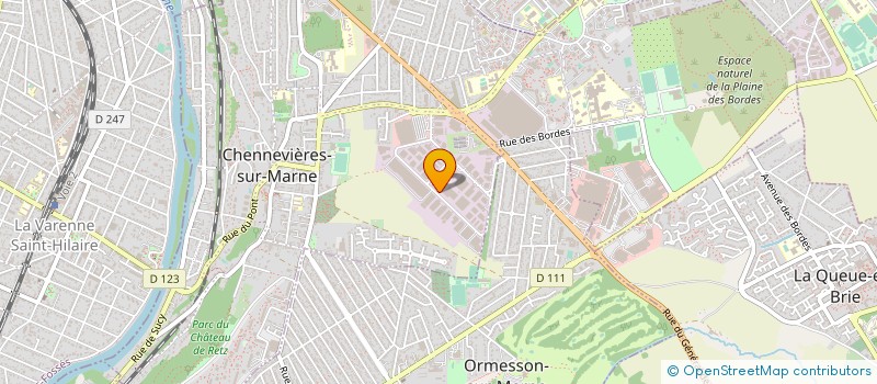 localisation de l'entreprise SIEGEAIR à CHENNEVIERES-SUR-MARNE
