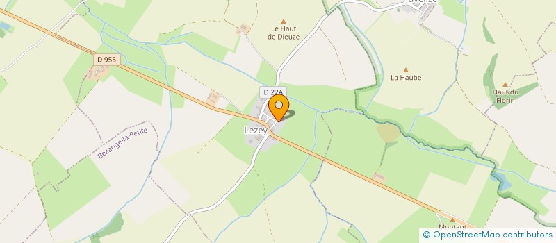 localisation de l'entreprise SIEGEL LORRAINE SERVICES  LEZEY