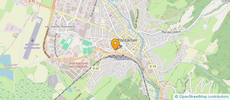 localisation de l'entreprise SIEGENTHALER ET CIE SOC à PONTARLIER