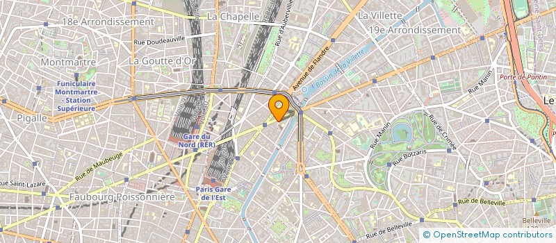 localisation de l'entreprise SIEGES CONDOR INTERNATIONAL à PARIS