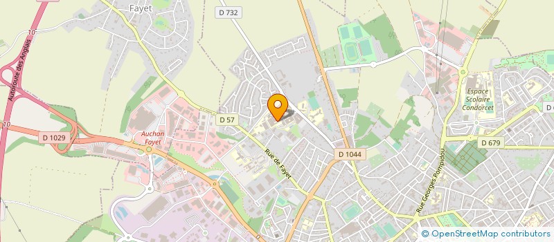 localisation de l'entreprise SIEGES ET MEUBLES DE PARIS à ROUVROY