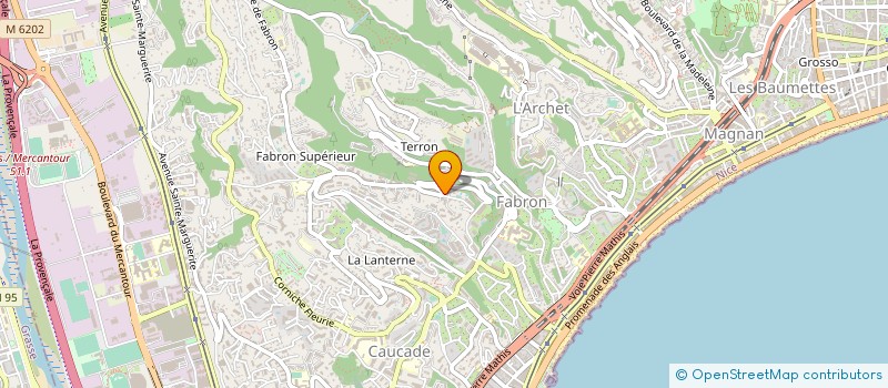 localisation de l'entreprise SIEGES OLJO à NICE