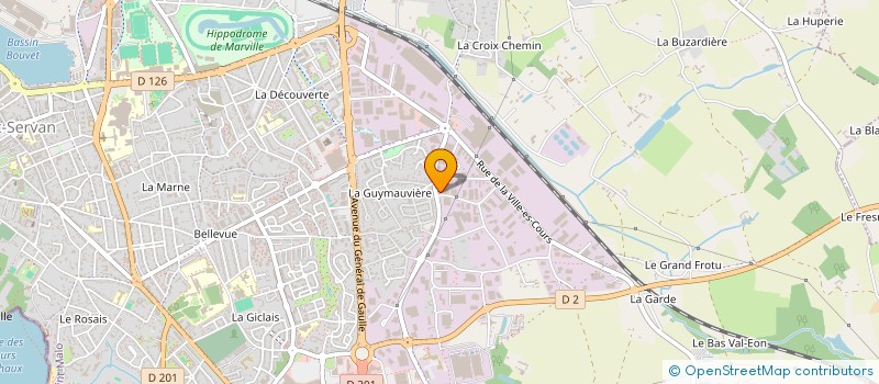 localisation de l'entreprise SIEGES SYSTEM à SAINT-MALO
