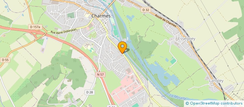 localisation de l'entreprise SIEGES VALENTIN MAUNIT à CHARMES