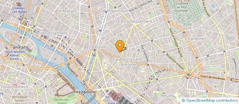 localisation de l'entreprise SIEGES VIEILLE FRANCE à PARIS