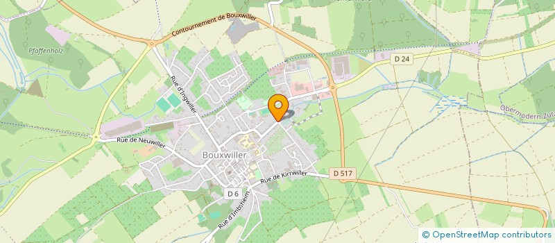localisation de l'entreprise SIEGES WILHELM-BOUXWILLER à BOUXWILLER