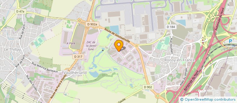 localisation de l'entreprise SIEGMANN SARL à ROISSY-EN-FRANCE