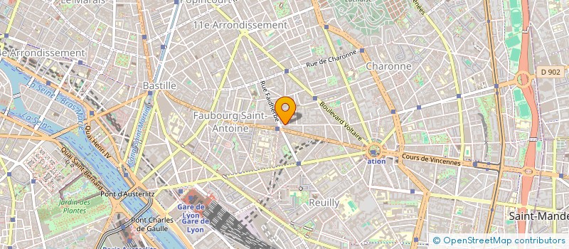 localisation de l'entreprise SIEGMU CLUB  PARIS