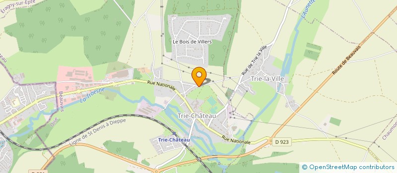 localisation de l'entreprise SIEGWALD  TRIE-CHATEAU