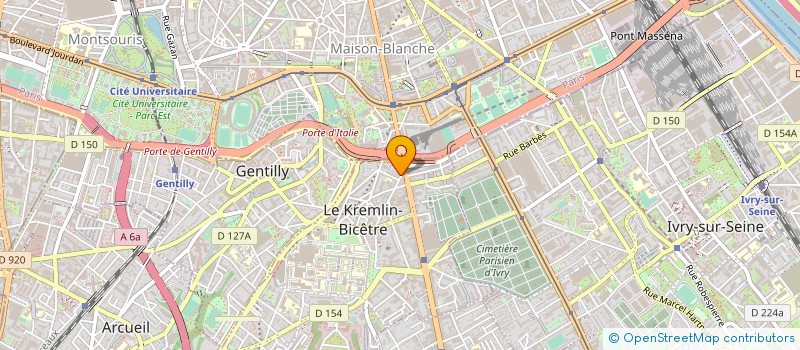localisation de l'entreprise SIEI à LE KREMLIN-BICETRE