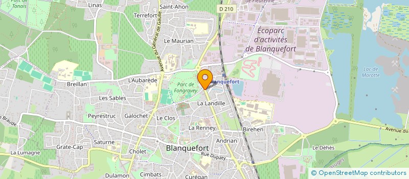 localisation de l'entreprise SIEK VTC à BLANQUEFORT