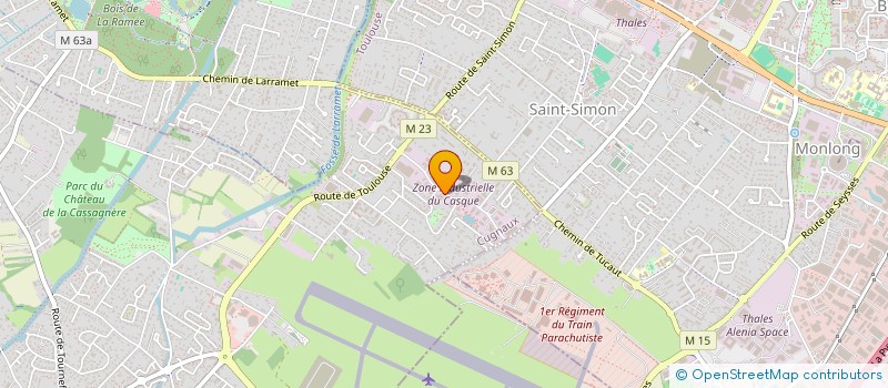 localisation de l'entreprise SIEL à CUGNAUX