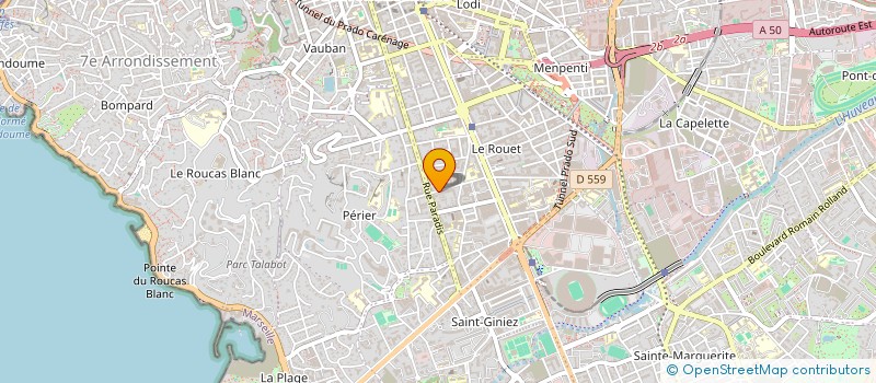 localisation de l'entreprise SIEL à MARSEILLE