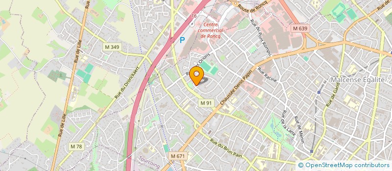 localisation de l'entreprise SIEL  TOURCOING