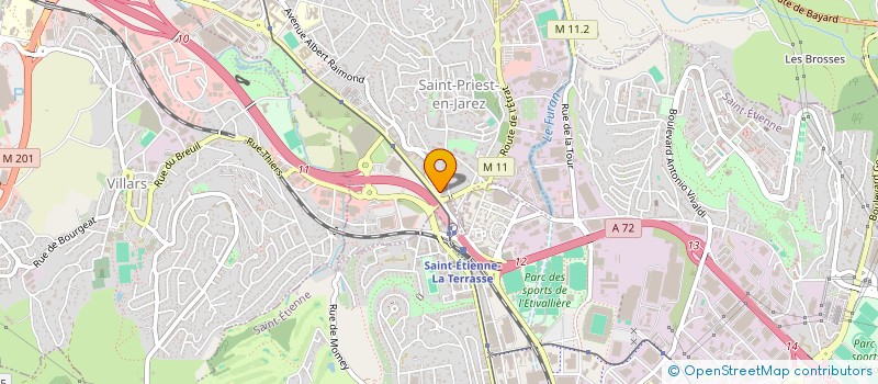 localisation de l'entreprise SIEL TERRITOIRE D'ENERGIE LOIRE - (SIEL TE LOIRE)  SAINT-PRIEST-EN-JAREZ