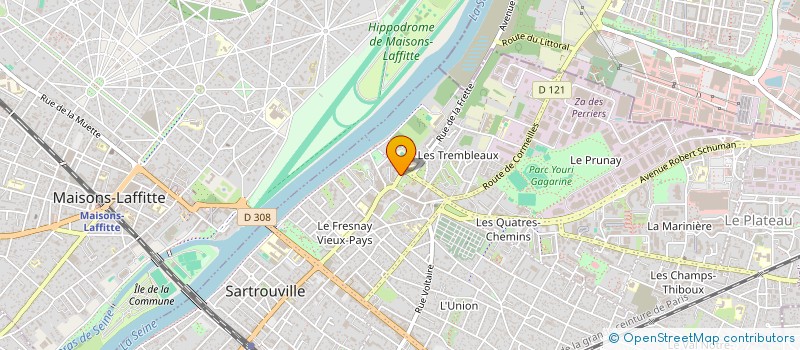 localisation de l'entreprise SIELEC à SARTROUVILLE