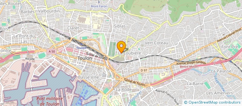 localisation de l'entreprise SIELI RENOVATION  TOULON