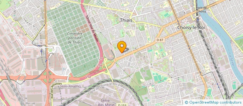 localisation de l'entreprise SIEM à THIAIS