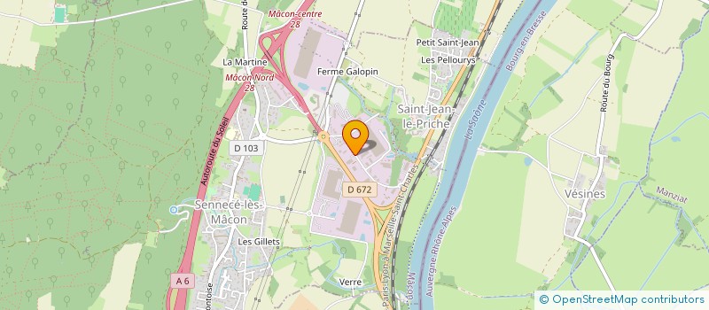 localisation de l'entreprise SIEM SERVICES  MACON