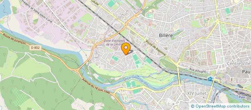 localisation de l'entreprise SIEMBRA LATIN DANCE  BILLERE