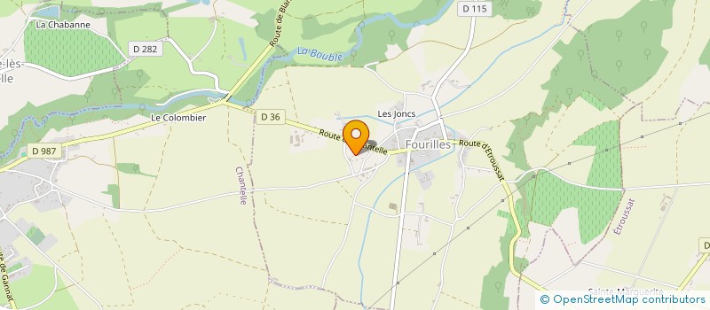 localisation de l'entreprise SIEMPRE  FOURILLES