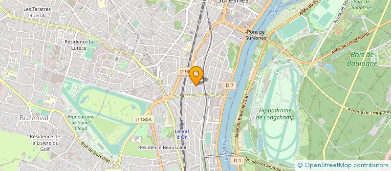 localisation de l'entreprise SIENL DESIGN à SURESNES