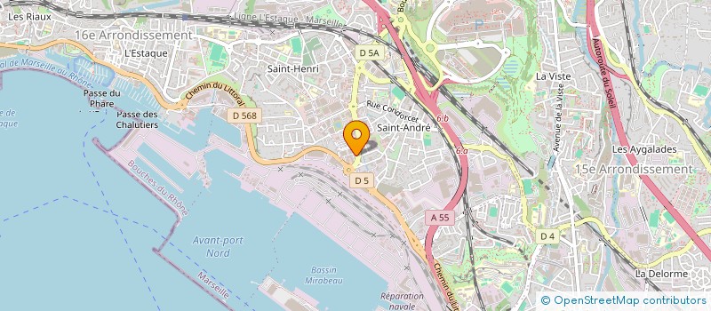 localisation de l'entreprise SIENNA à MARSEILLE