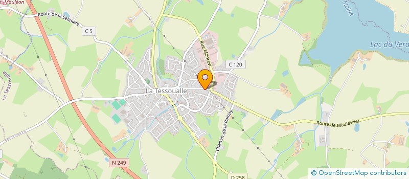 localisation de l'entreprise SIENNE  LA TESSOUALLE