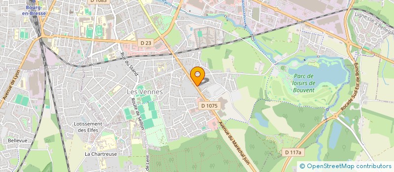 localisation de l'entreprise SIERA INVEST à BOURG-EN-BRESSE