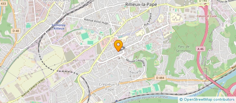 localisation de l'entreprise SIERRA BRAVO TAXI à RILLIEUX-LA-PAPE