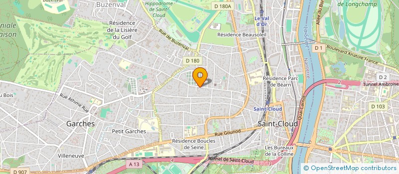 localisation de l'entreprise SIERRA CONSEIL à SAINT-CLOUD