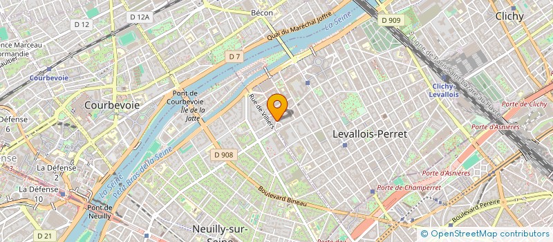 localisation de l'entreprise SIERRA CONSULTING SARL à LEVALLOIS-PERRET
