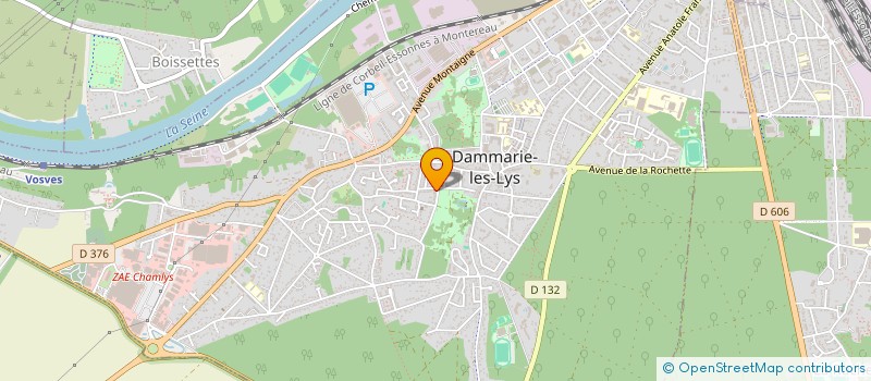localisation de l'entreprise SIERRA FRANCE ASSOCIATION à DAMMARIE-LES-LYS