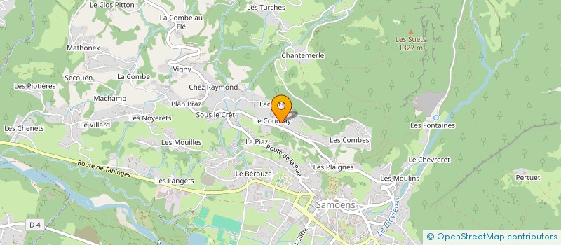 localisation de l'entreprise SIERRA HOME CUISINES ET INTERIEURS à SAMOENS