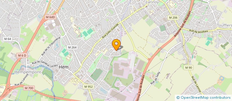 localisation de l'entreprise SIERRA IMMOBILIER  HEM