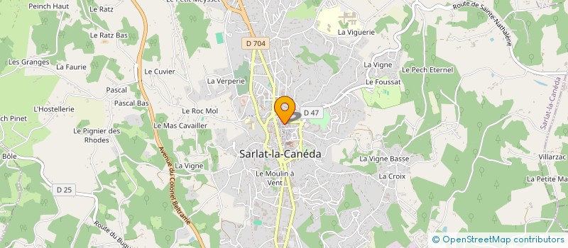 localisation de l'entreprise SIERRA MANAGEMENT  SARLAT-LA-CANEDA