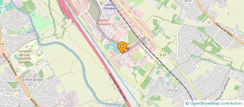 localisation de l'entreprise SIERRA WIRELESS SOLUTIONS AND SERVICES à LABEGE
