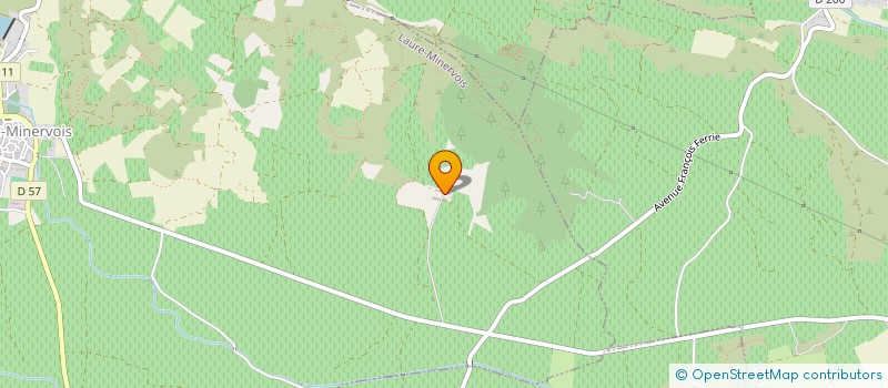 localisation de l'entreprise SIESTOU EN MINERVOIS  LAURE-MINERVOIS