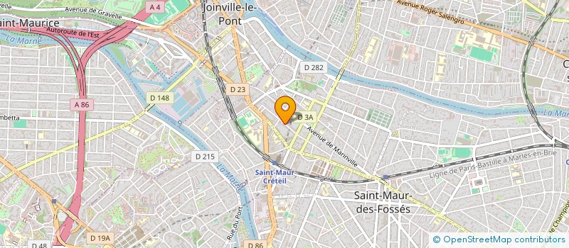 localisation de l'entreprise SIETE à SAINT-MAUR-DES-FOSSES