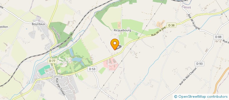 localisation de l'entreprise SIETRAM & CO NORMANDIE à CANISY
