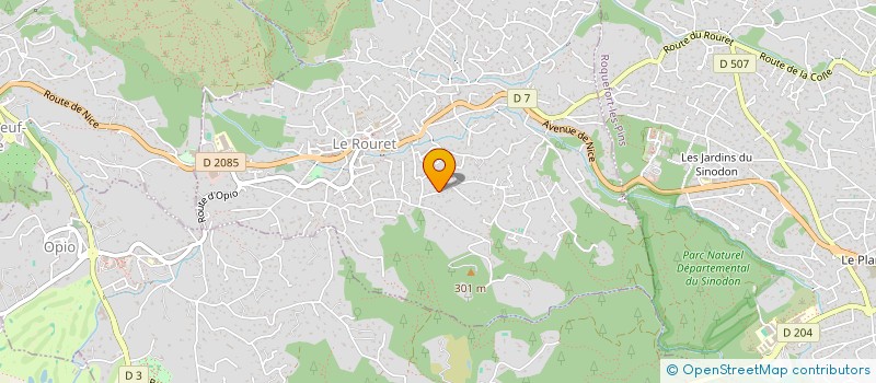 localisation de l'entreprise SIEUR  LE ROURET