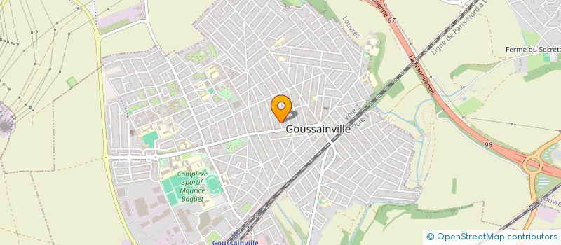 localisation de l'entreprise SIEVELEC à GOUSSAINVILLE