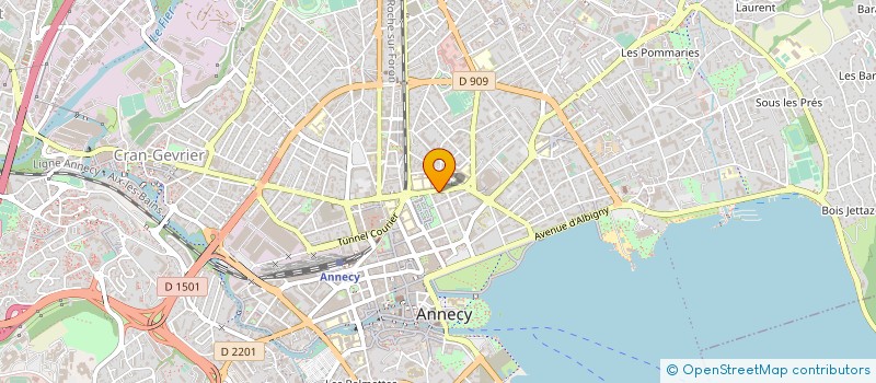 localisation de l'entreprise SIEXET à ANNECY